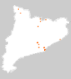 Situació del funiculars i telefèrics a Catalunya