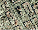 Foto a�ria de l'estaci� de Can Ros (foto: ICC)